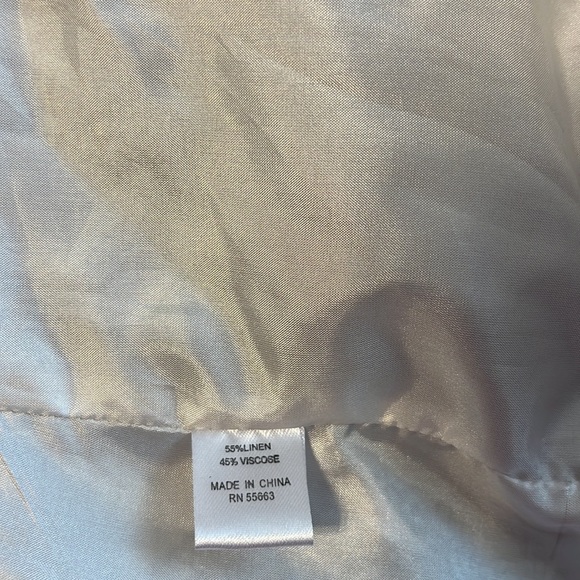 For Cynthia linen blend jacket - Picture 6 of 6